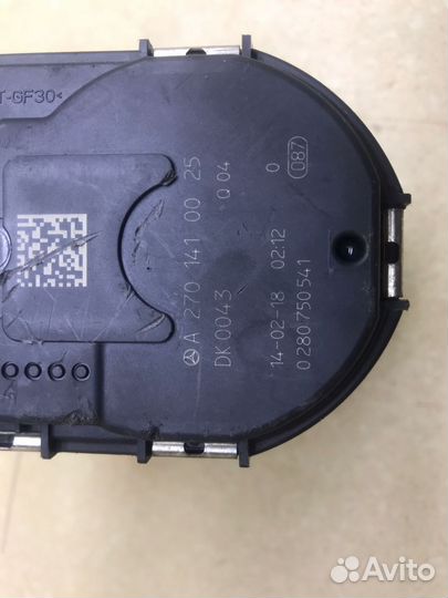 Дроссельная заслонка Мерседес W205