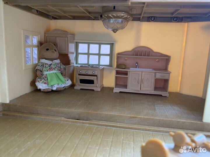 Sylvanian Families большой дом со светом