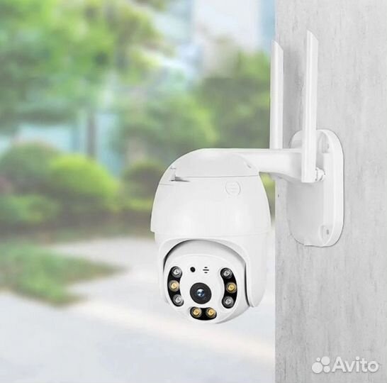 Камера видеонаблюдения WiFi уличная 360