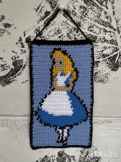 Алиса в стране чудес панно/ван гог