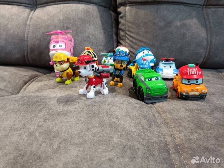 Робокар поли набор