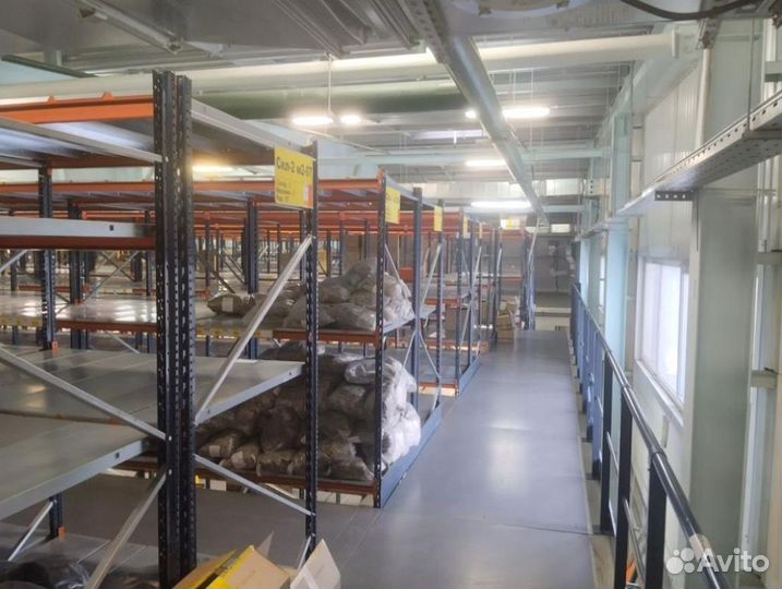 Мезонин полочный, производства Мекалюкс Mecalux