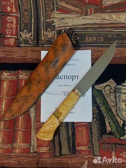 Нож из клинка WK11 440C Custom Гибрид Полировка