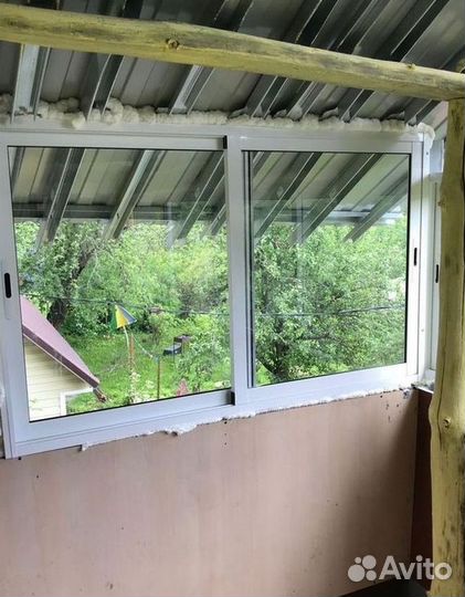 Остекление окон и балконов пвх