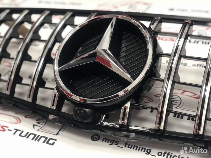 Решетка Mercedes GLC Coupe С253 Panamericana п/к