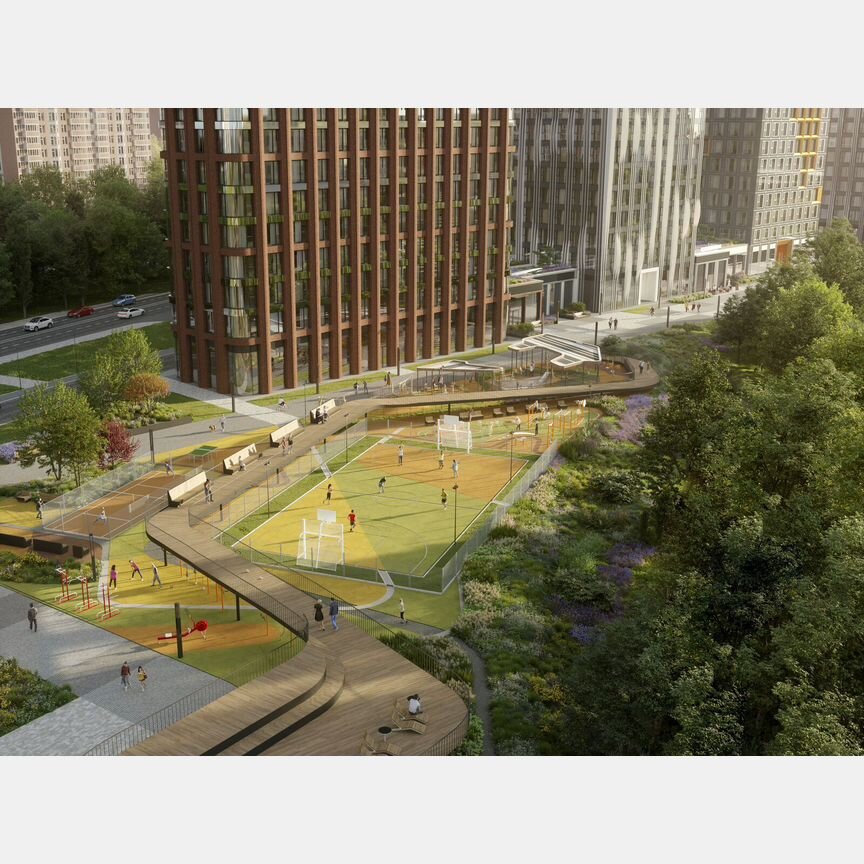 3-к. квартира, 74,2 м², 13/30 эт.