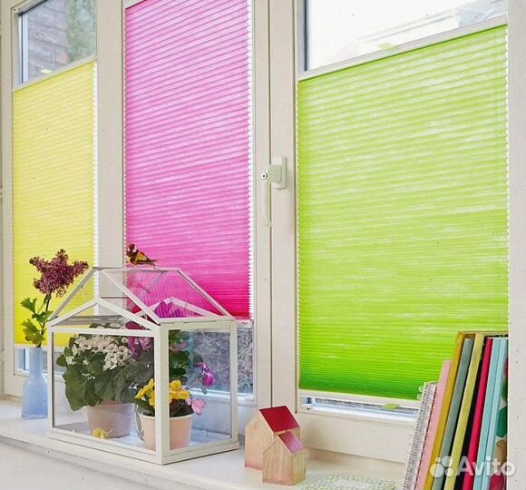 Рулонные шторы плиссе