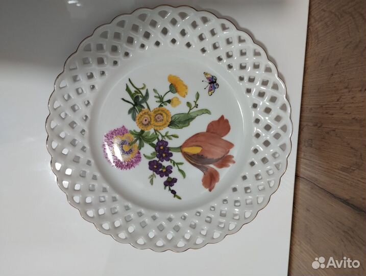 Тарелка ручная роспись Германия