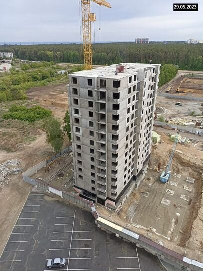1-к. квартира, 28,7 м², 15/17 эт.
