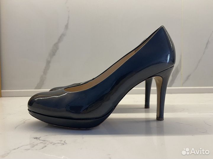 Туфли женские 36 размер Hogl темно-серые