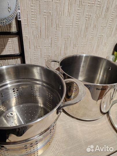 Кастрюля Tefal, нержавейка 5, 5л