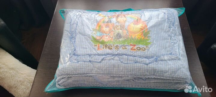 Комплект в кроватку с балдахином