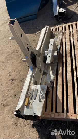 Левый Порог со Стойкой Ваз Лада Калина