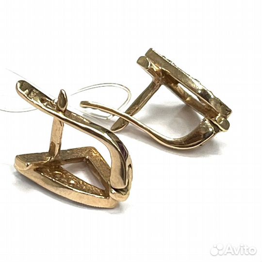 Серьги Золото 585 вес 3,84 гр