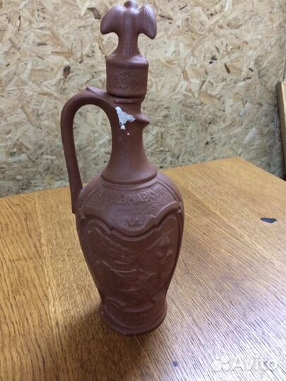 Бутылка глиняная Грузия. Раритет