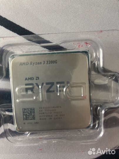 CPU ryzen 3 3200g + RAM ddr4 2x8gb 2666