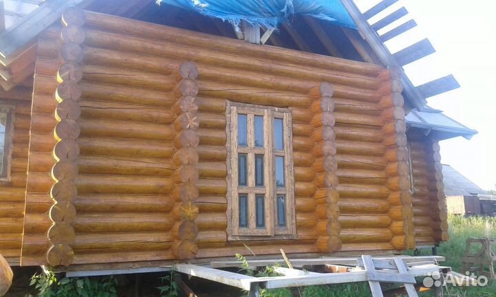 Шлифовка конопатка сруба