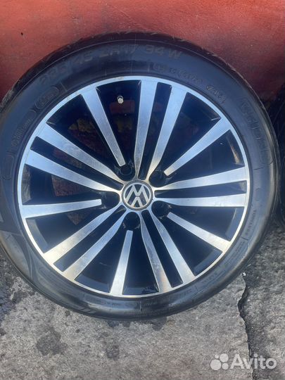 Оригинальные диски volkswagen r17