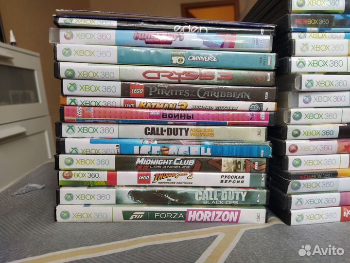 Xbox 360 + kinect + 2 геймпада + 45 игр