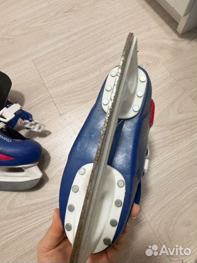 Коньки oxelo 32 34 для мальчика