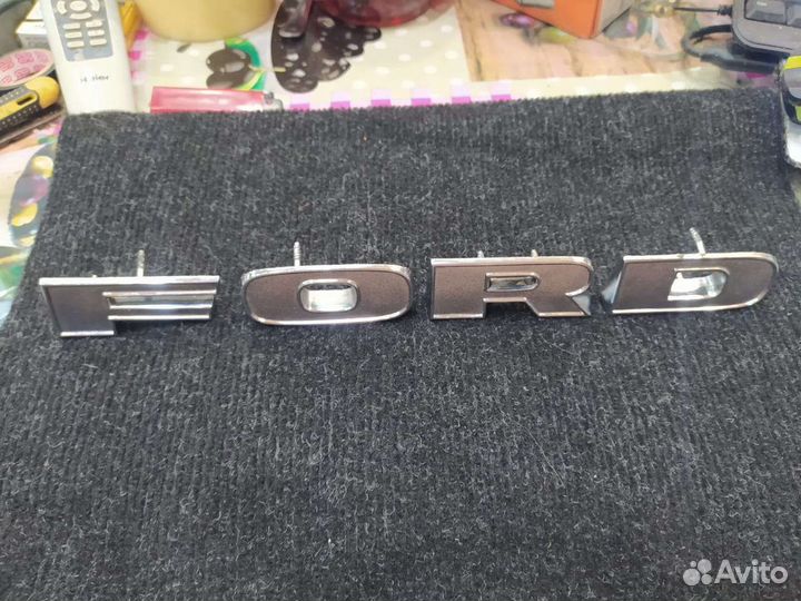 Буквы форд Ford. 70х годов