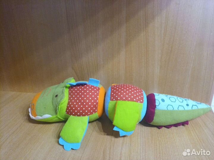 Игрушка-погремушка мягкая