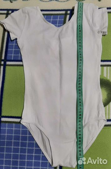 Купальник для танцев белый