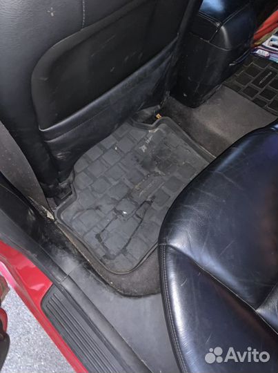 Два задних резиновых коврика для Хонда Аккорд 7