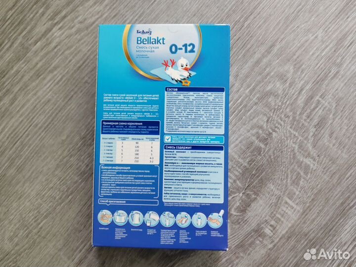 Детская молочная смесь Беллакт