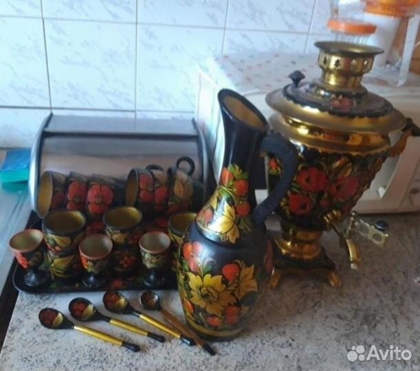 Посуда хохлома