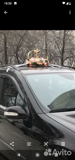 Украшения на свадебную машину