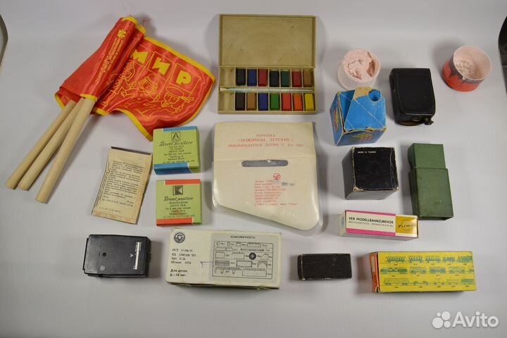 Лот винтажных предметов СССР, ГДР