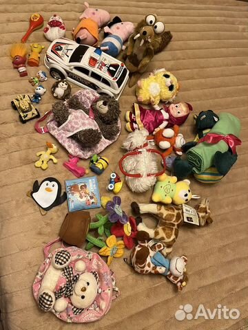 Игрушки пакетом (39 штук)