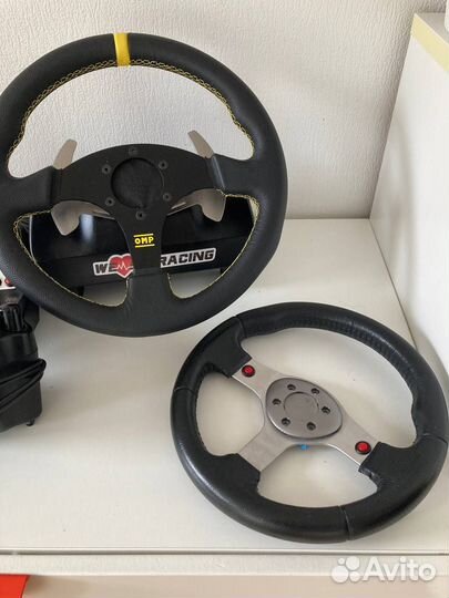 Игровой руль Logitech g25 комплект + кастом руль