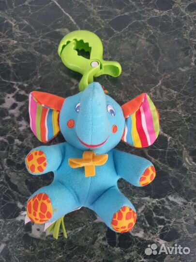 Игрушки развивающие осьминог слон lamaze tiny love