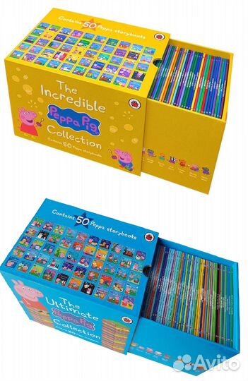 Свинка Пеппа Ultimate + Incredible. 100 книг eng