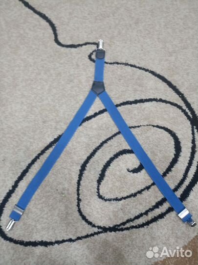 Подтяжки синие для детей