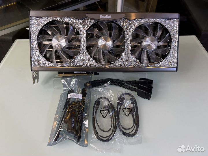 Видеокарта RTX3090TI 24GB Palit Gamerock гарантия
