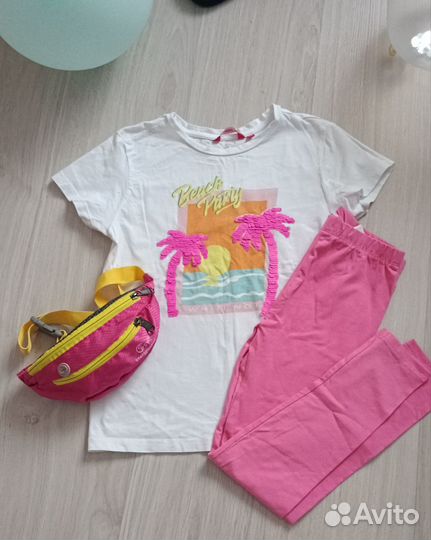 Комплект для девочки 128-134