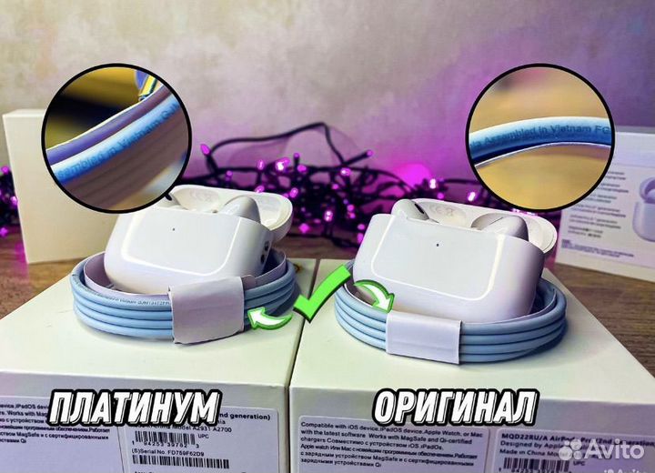 AirPods Pro Gen 2 / Гарантия + Чехол