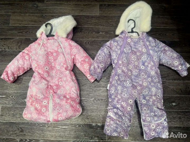 Зимний комбинезон для девочки
