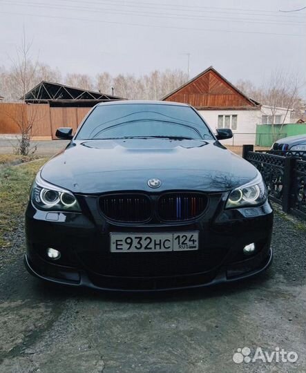 Передняя губа m-look для bmw e60