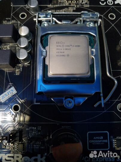 Комплект i5 4690k + Asrock b85m pro4