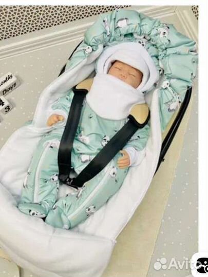 Конверт на выписку зимний