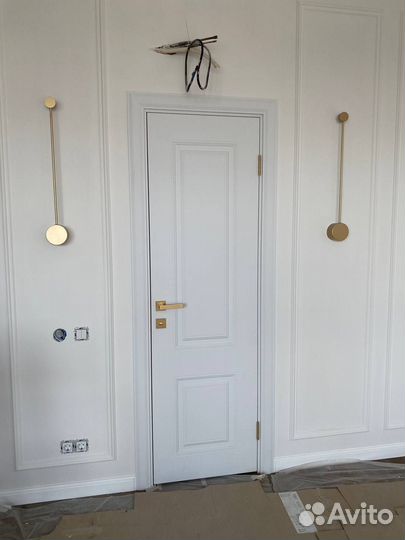 Двери межкомнатные белые