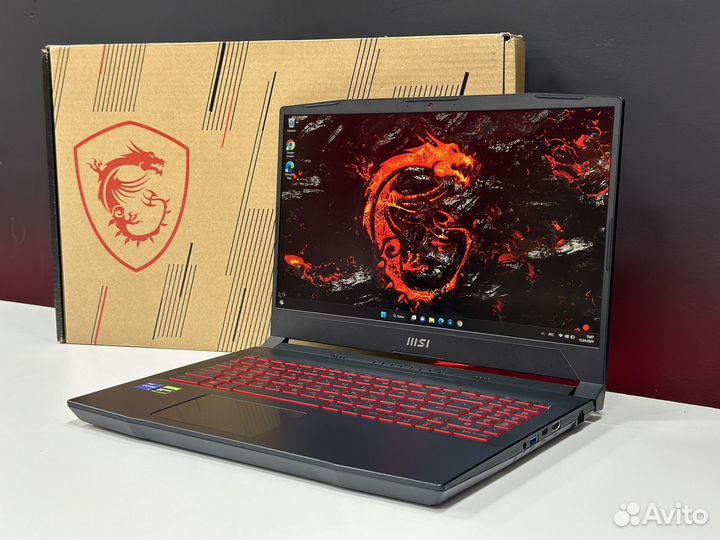 Игровой MSI Katana 144 Core i5 11 GTX1650