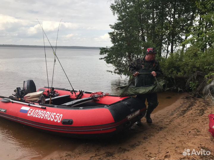 Надувная лодка Polar Bird 450 E с мотором