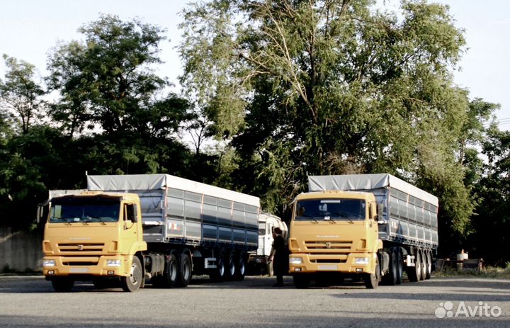 Полуприцеп зерновоз FOX Trailer Зерновоз-бортовой 4 оси, 2023