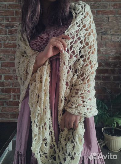 Шаль платок на заказ