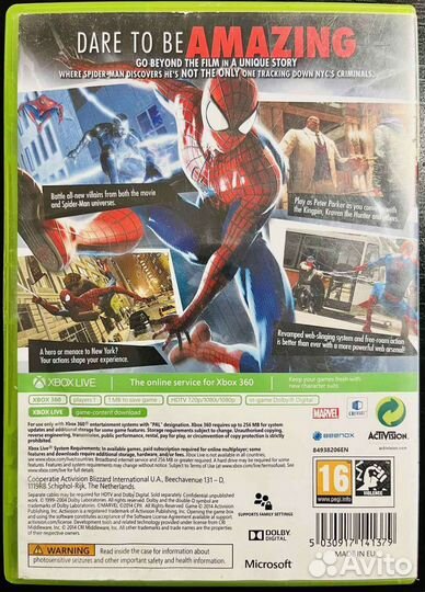 The Amazing Spider-Man 2 Xbox 360